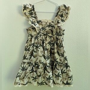 tommy bahama • palm print dress